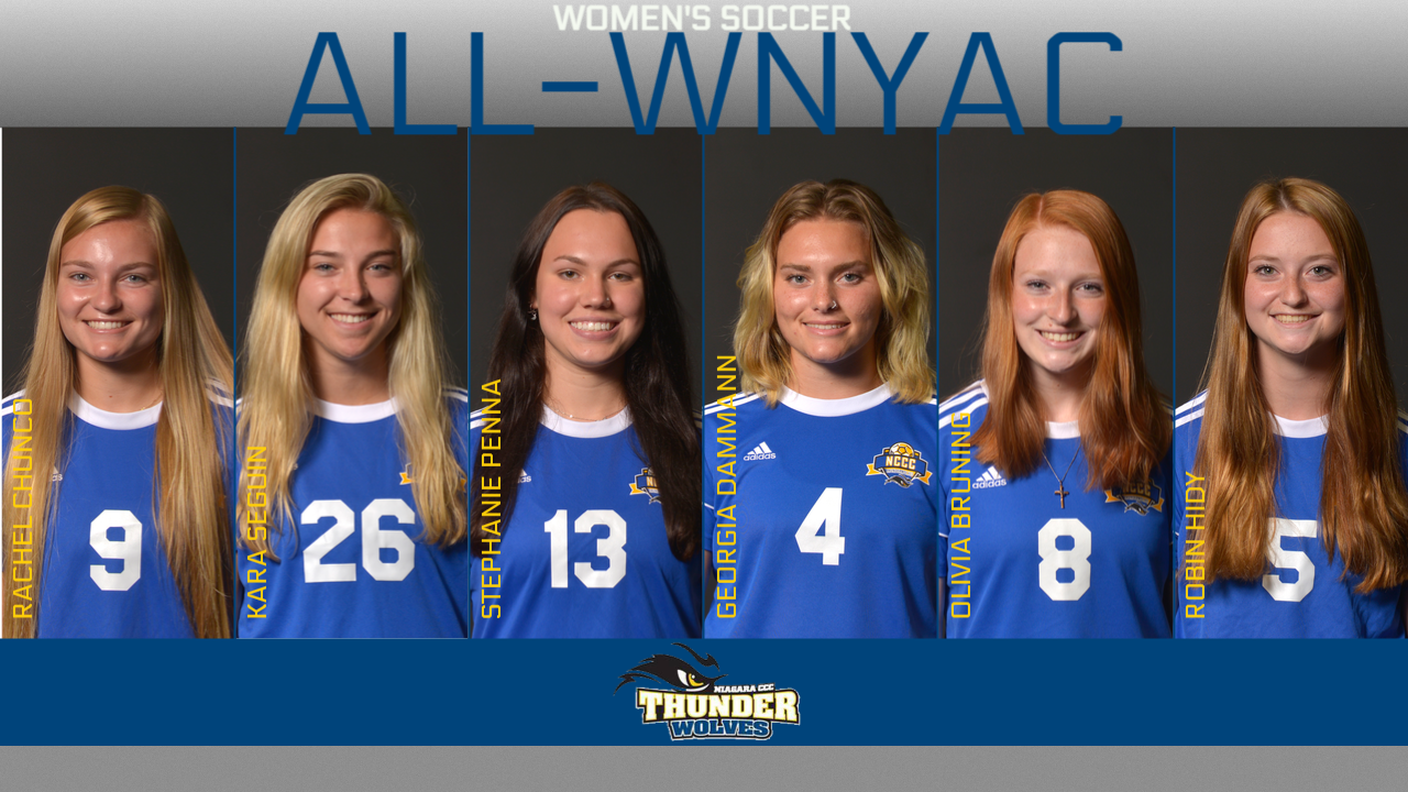 NCCC has six booters named All-WNYAC