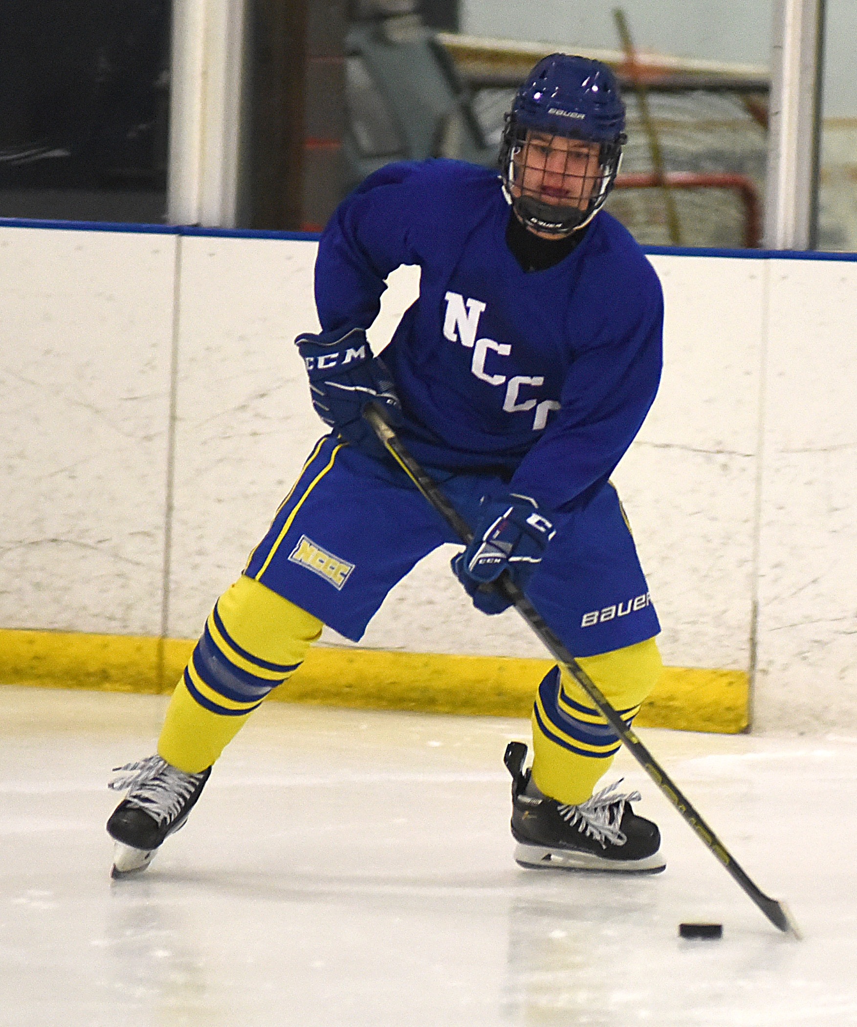 NCCC hockey earns a pair of division wins